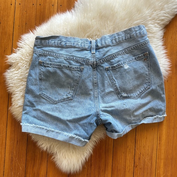 Madewell Distressed Demin Shorts - Size 28 - Picture 3 of 4